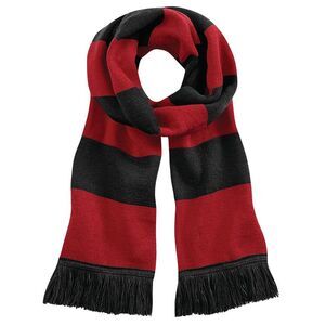 Beechfield Varsity Mens /Womens Winter Warm Scarf (Double Layer Knit) /Scarves /
